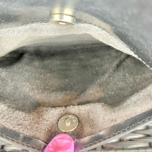 Gucci SOHO black leather backpack with organizer and scarf - Picture 9 of 16